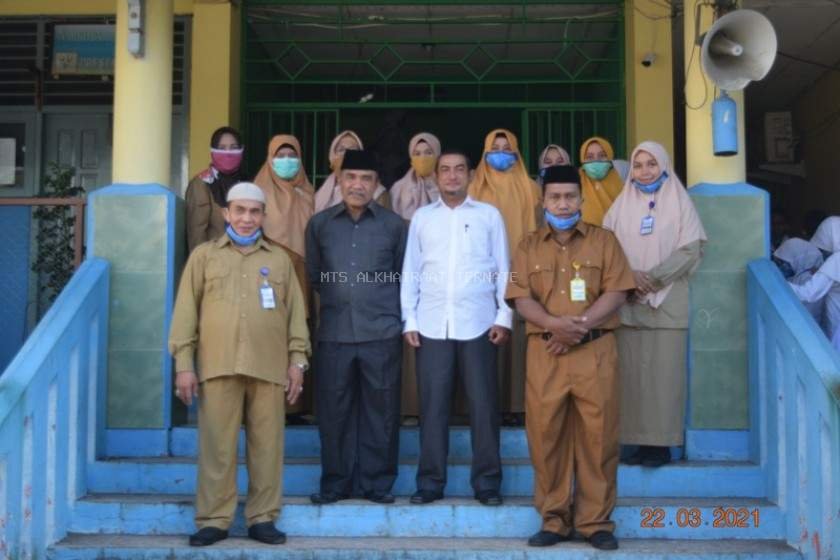 Perlaksanaan Pembukaan UM-BK 2021 Berbasis Computer Based Test (CBT) di MTs Alkhairaat Kalumpang Ternate